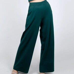 NWT Paridaez Bantam Pant in Emerald – Comfy Chic Minimalist Style
